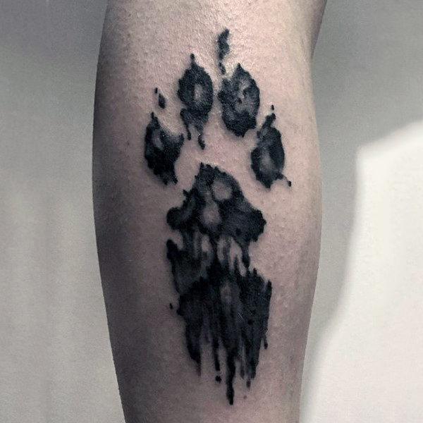 tatouage chien 54