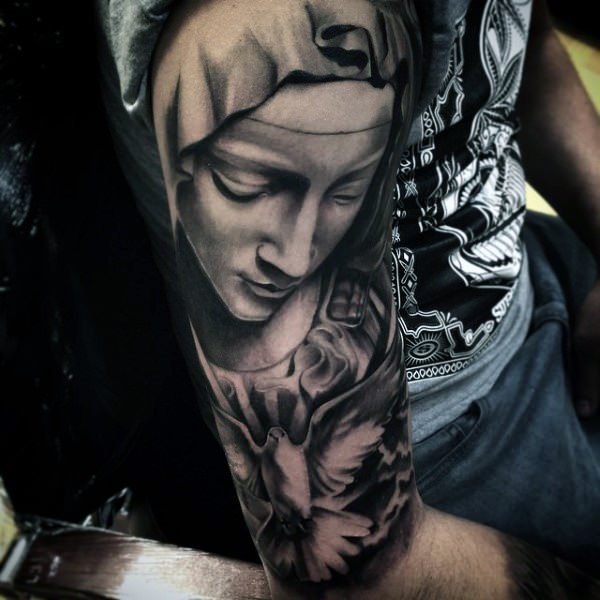 tatouage colombe 128