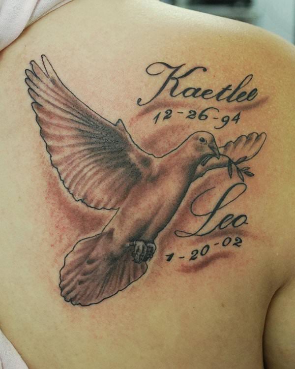 tatouage colombe 186