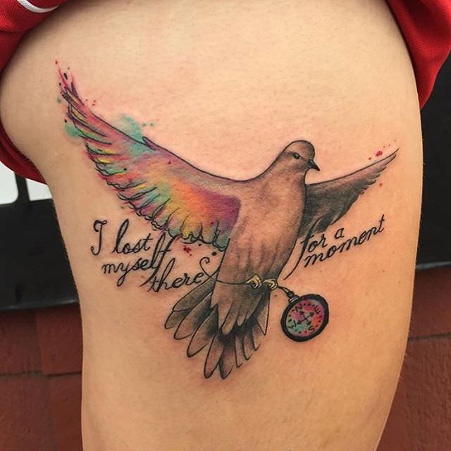 tatouage colombe 226