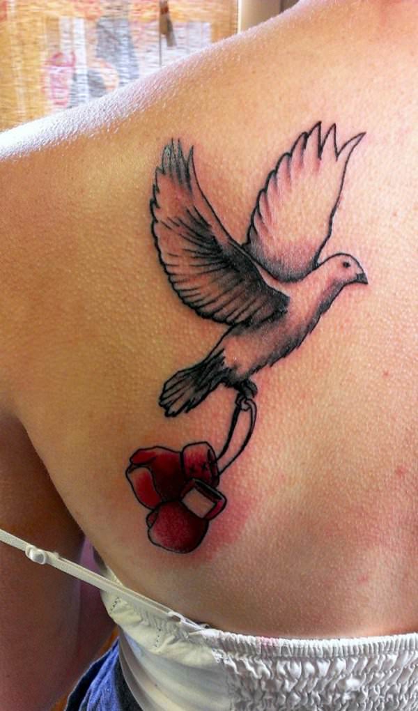 tatouage colombe 266