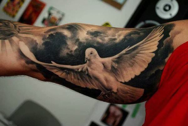 tatouage colombe 274