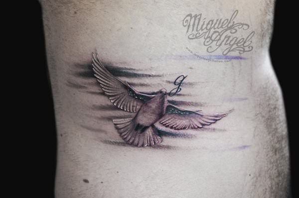 tatouage colombe 310