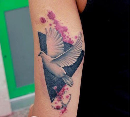 tatouage colombe 326