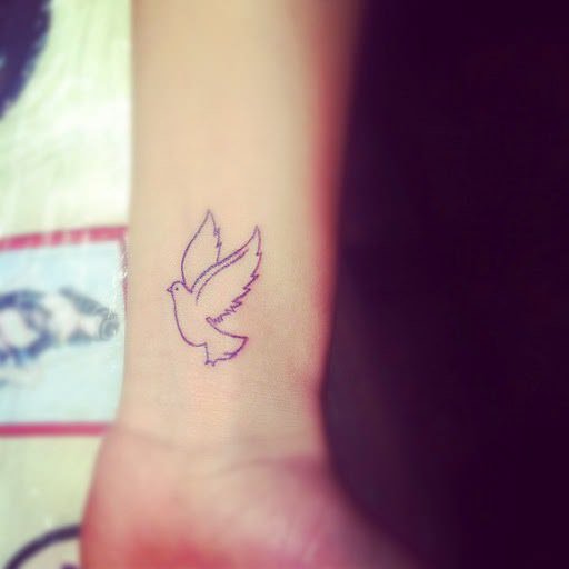 tatouage colombe 348