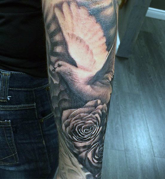 tatouage colombe 358