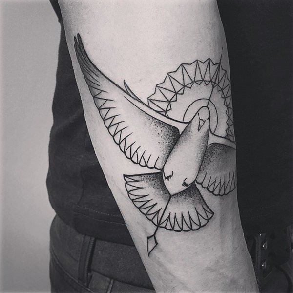 tatouage colombe 54
