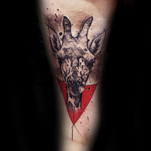 tatouage girafe 02