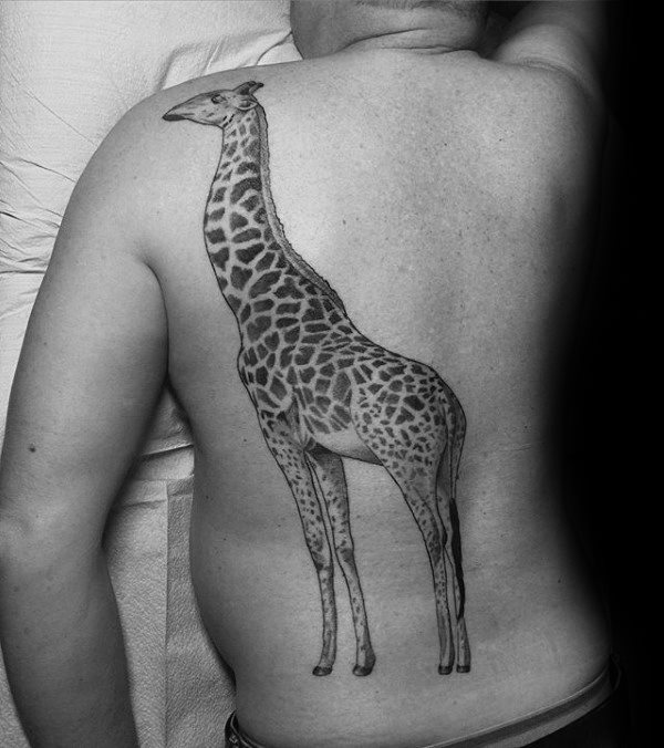 tatouage girafe 08