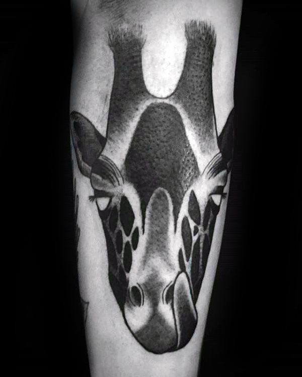 tatouage girafe 12