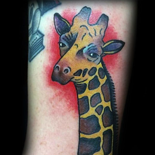 tatouage girafe 242