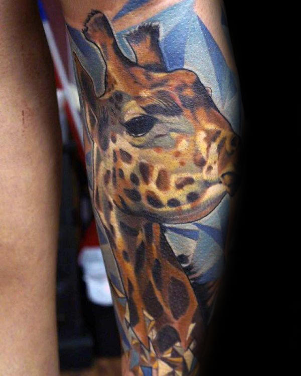 tatouage girafe 276