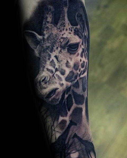 tatouage girafe 290