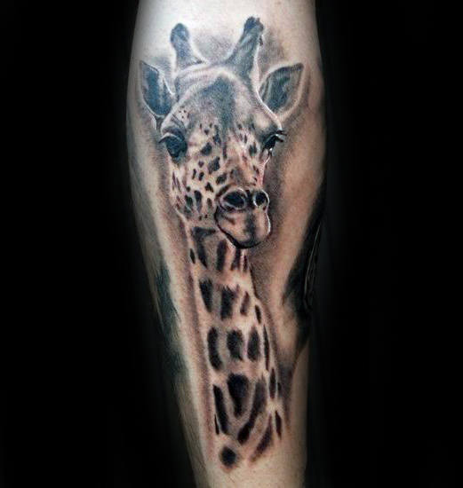 tatouage girafe 306