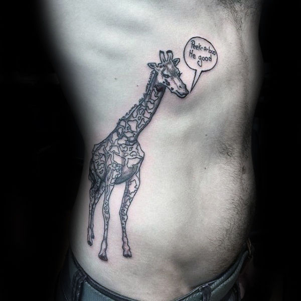 tatouage girafe 308