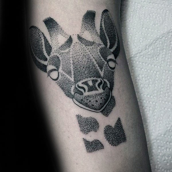 tatouage girafe 42