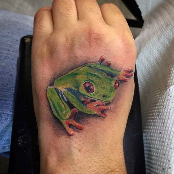 tatouage grenouille 02