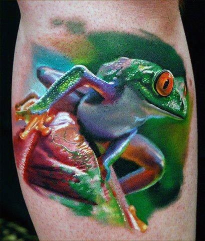 tatouage grenouille 08