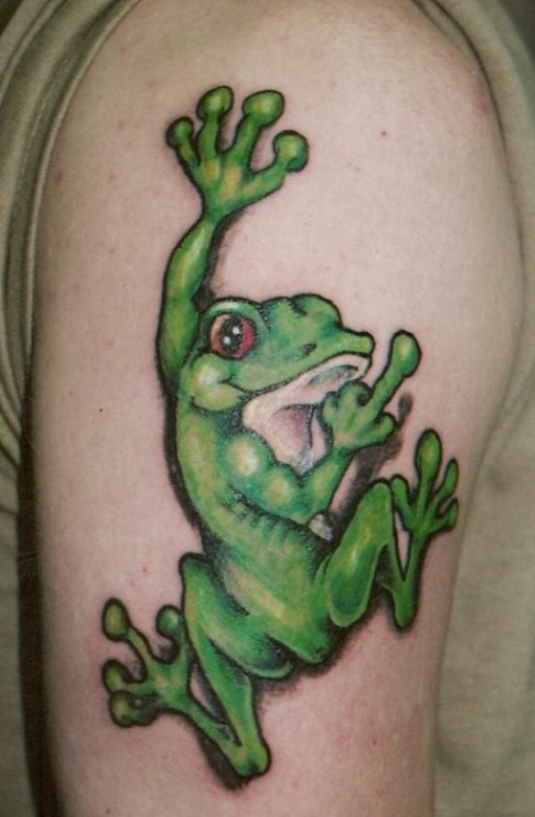 tatouage grenouille 120