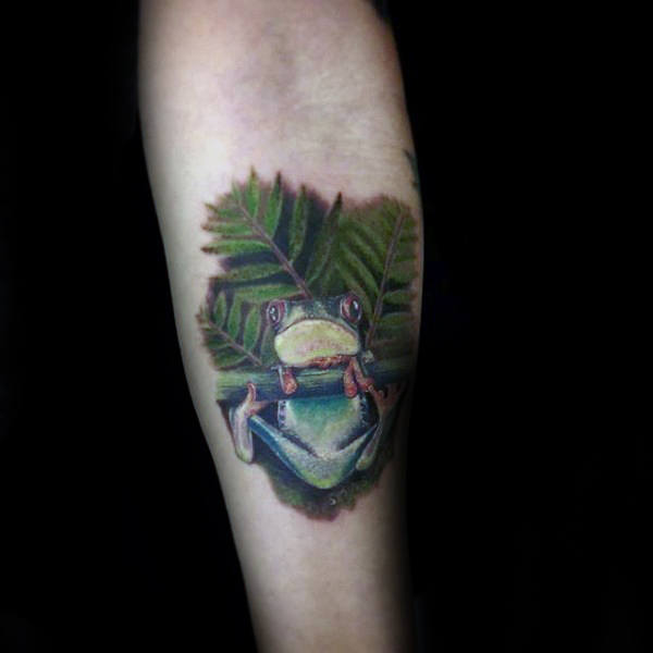 tatouage grenouille 148