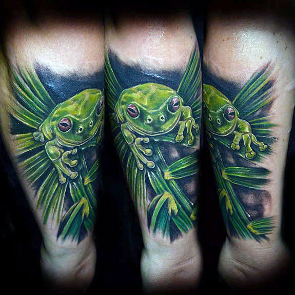 tatouage grenouille 16