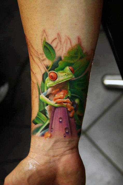 tatouage grenouille 160