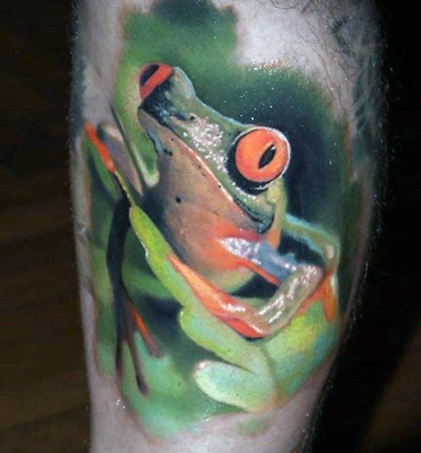 tatouage grenouille 170