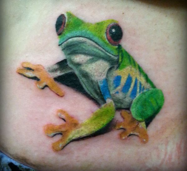 tatouage grenouille 190