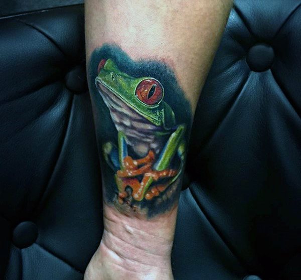 tatouage grenouille 194