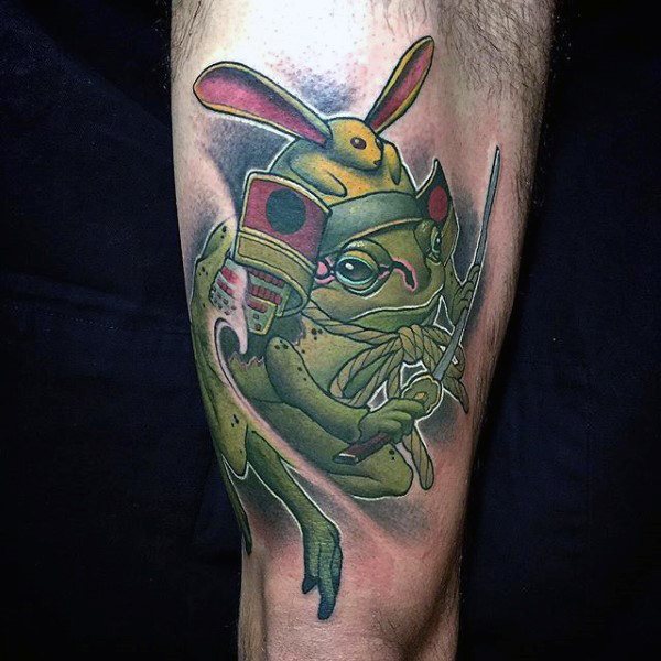 tatouage grenouille 200