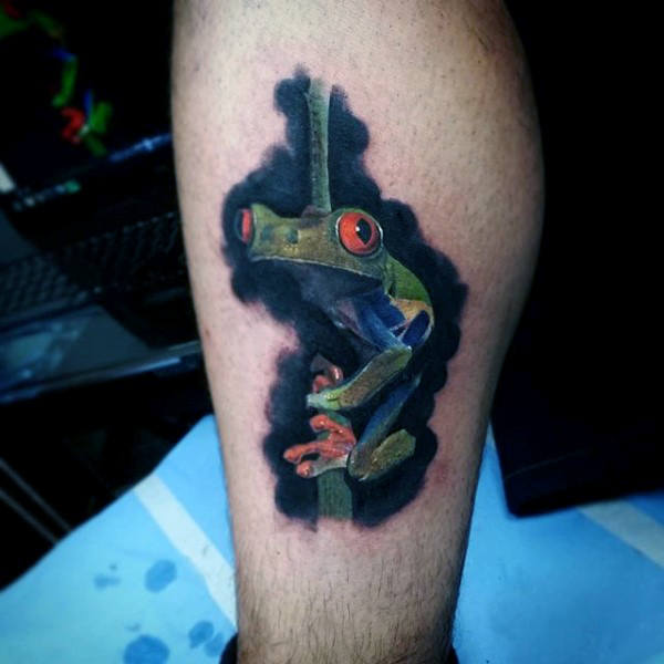 tatouage grenouille 26