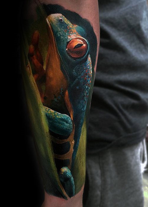 tatouage grenouille 28
