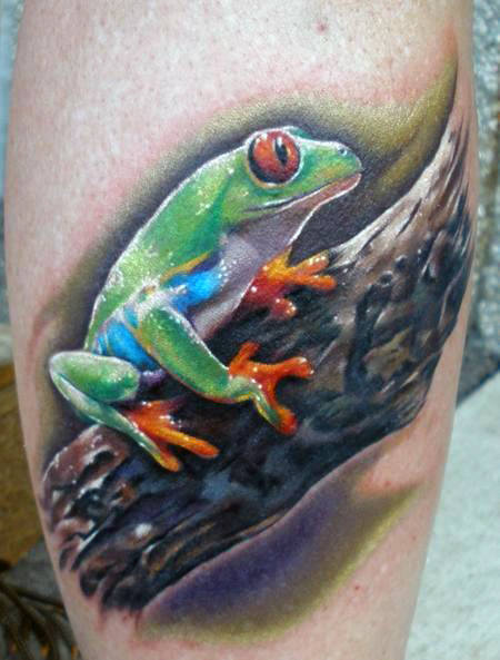 tatouage grenouille 94