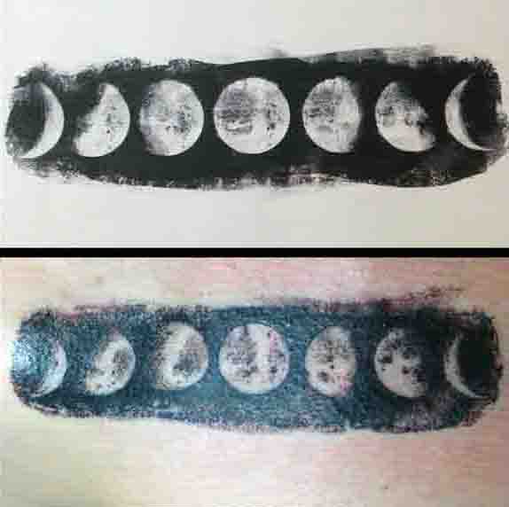 tatouage lune 32