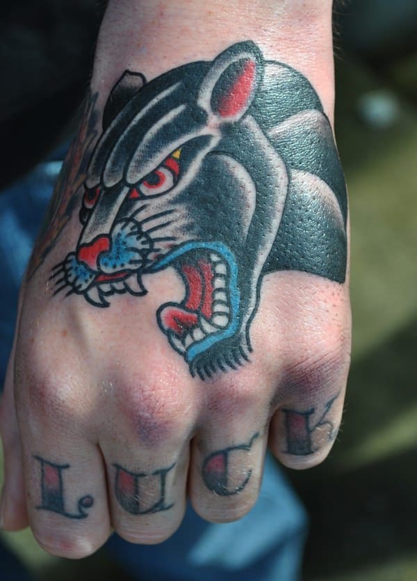 tatouage puma panther 102