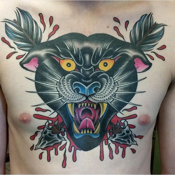 tatouage puma panther 16