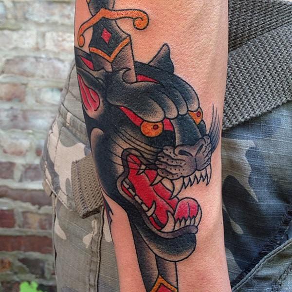 tatouage puma panther 18