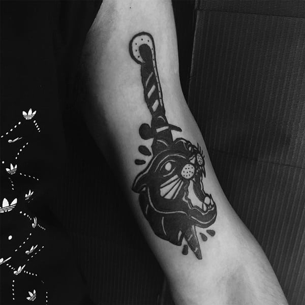 tatouage puma panther 40