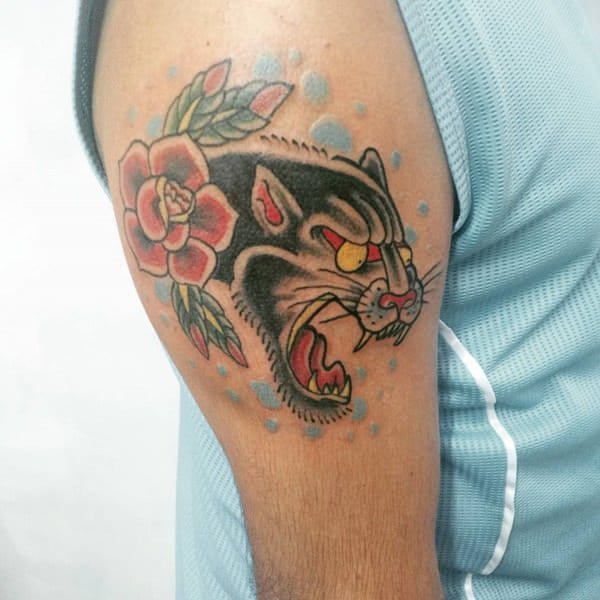 tatouage puma panther 44