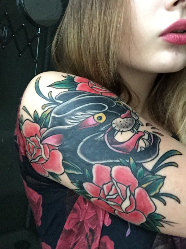 tatouage puma panther 72