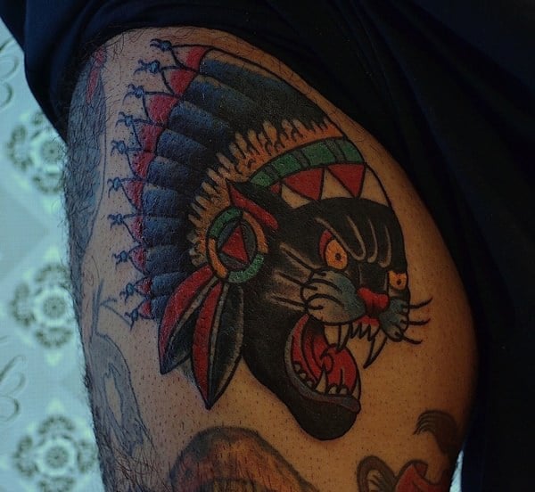 tatouage puma panther 94