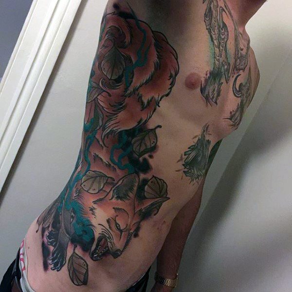 tatouage renards 122