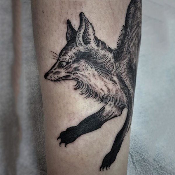 tatouage renards 150