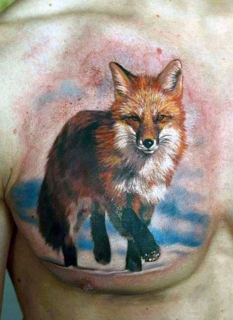 tatouage renards 40