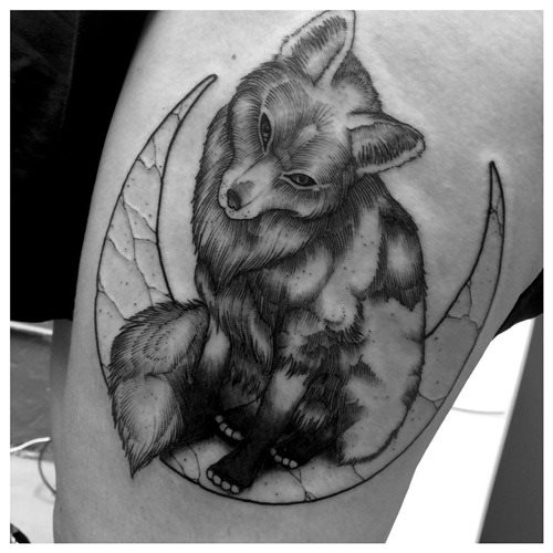 tatouage renards 74