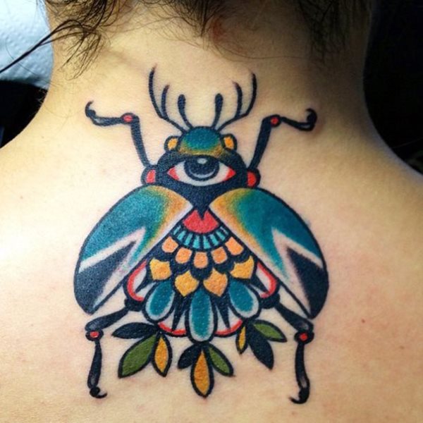 tatouage scarabee 126