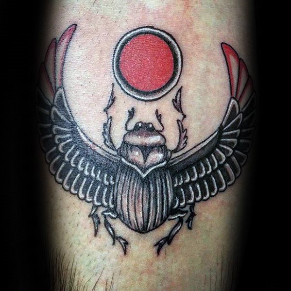 tatouage scarabee 132
