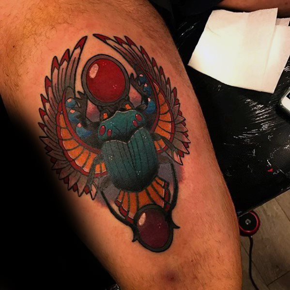 tatouage scarabee 214