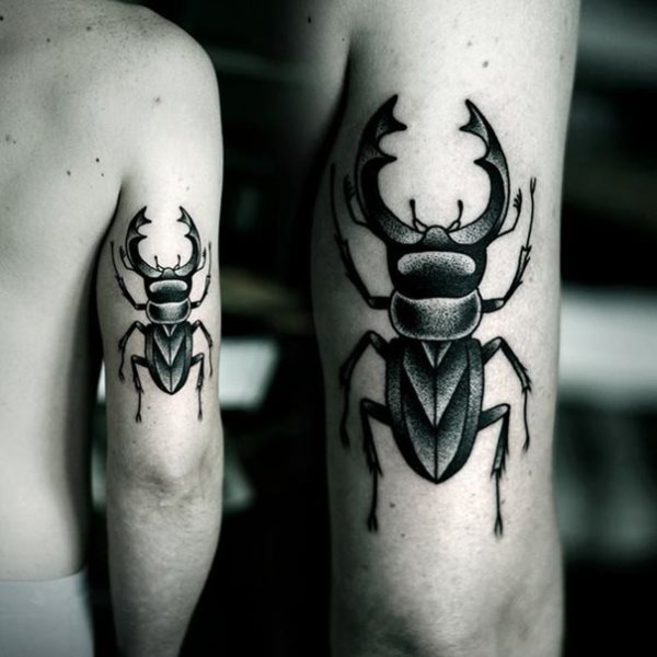 tatouage scarabee 78