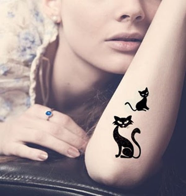tattoo tatouage chat 74